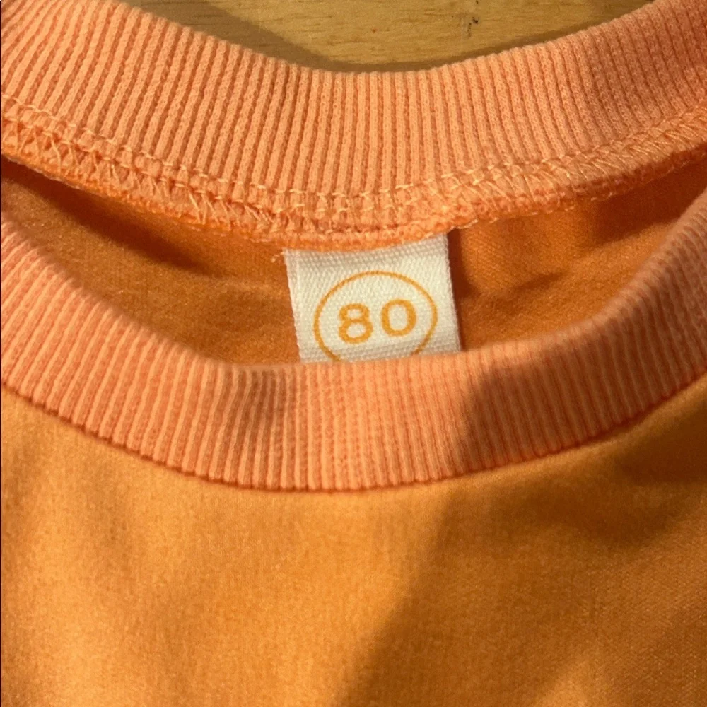 Orange 'Mama's Pumpkin' Kids Onesie